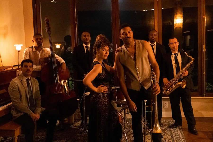 Tamy, Josiel Konrad e banda em Parle que Sim