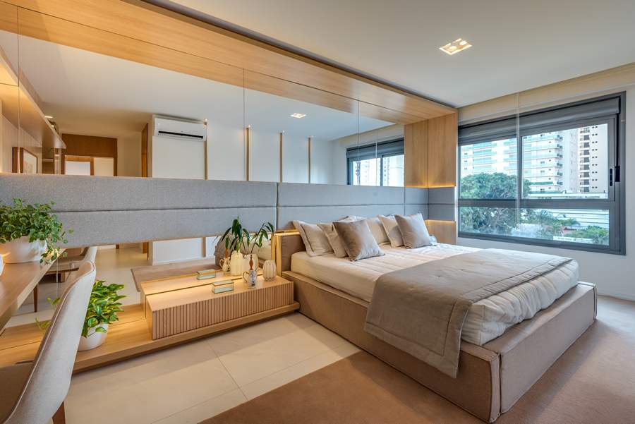 O Opus Sunna tamb&eacute;m possui a proposta de camas mais baixas - Augusto Miranda