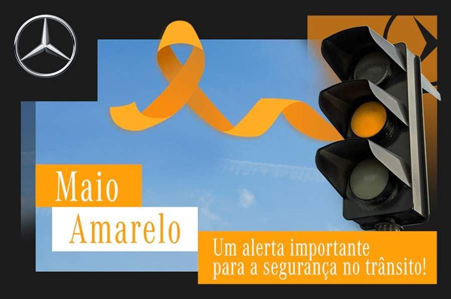 Mercedes-Benz Vans refor&ccedil;a itens de seguran&ccedil;a da Sprinter no Maio Amarelo