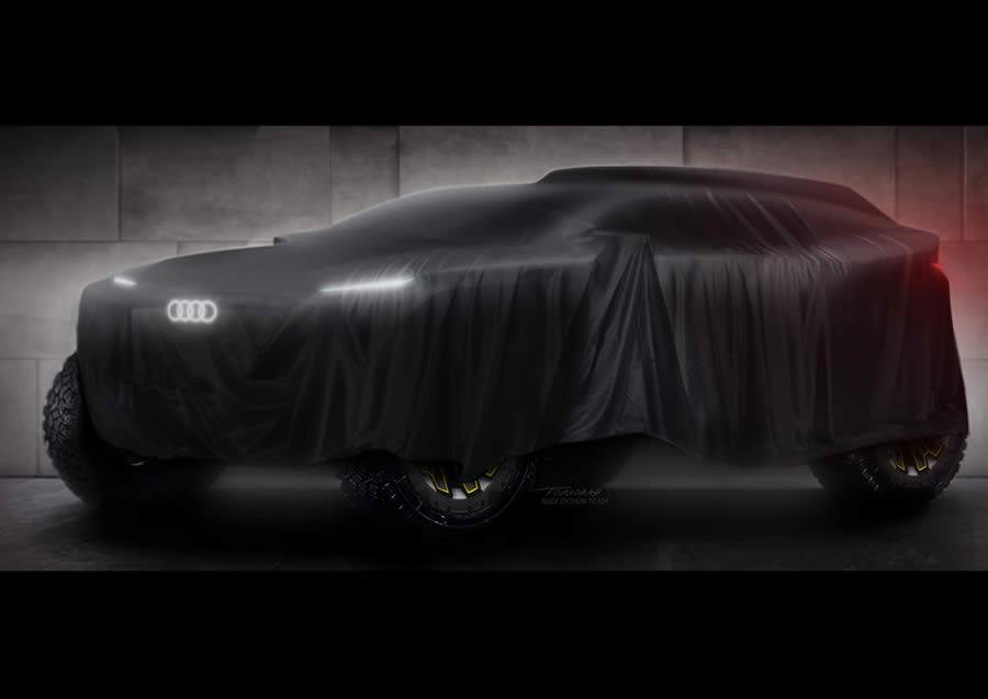 Teaser Audi Dakar 2022