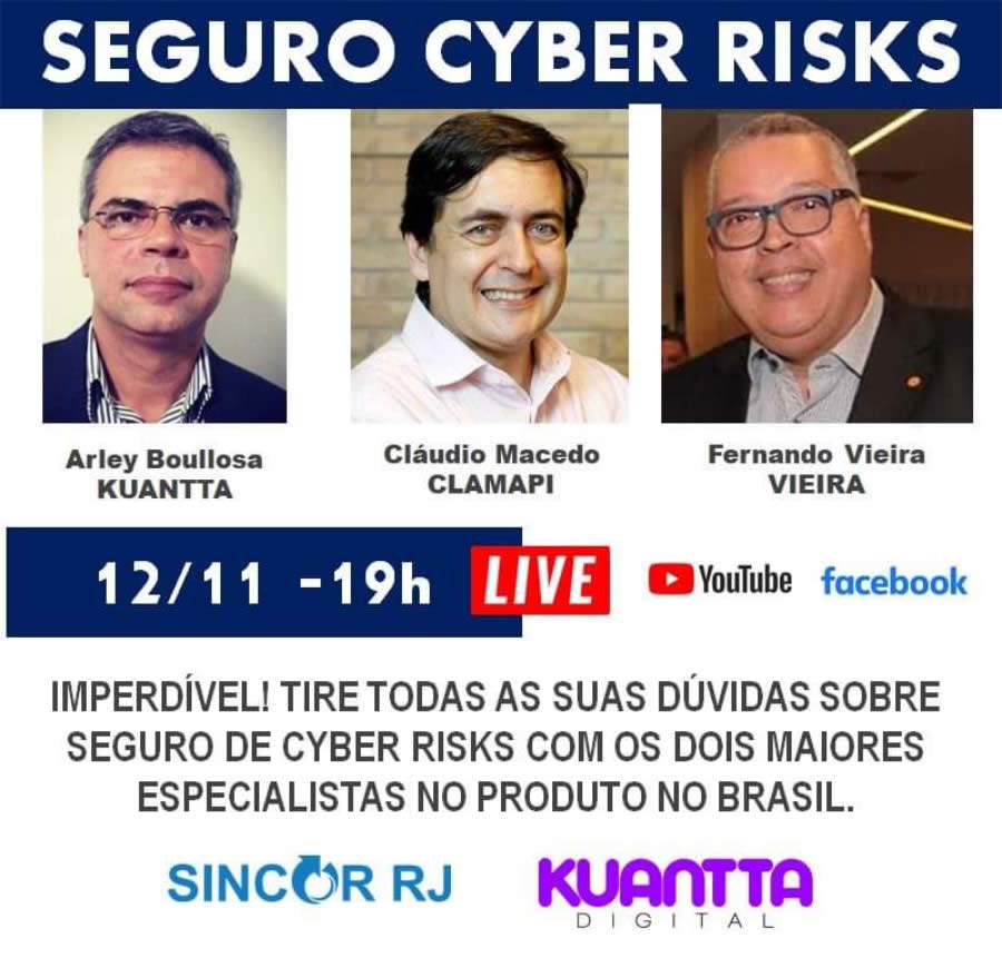 Kuantta Digital promove transmiss&atilde;o remota sobre Seguro Cyber Risk