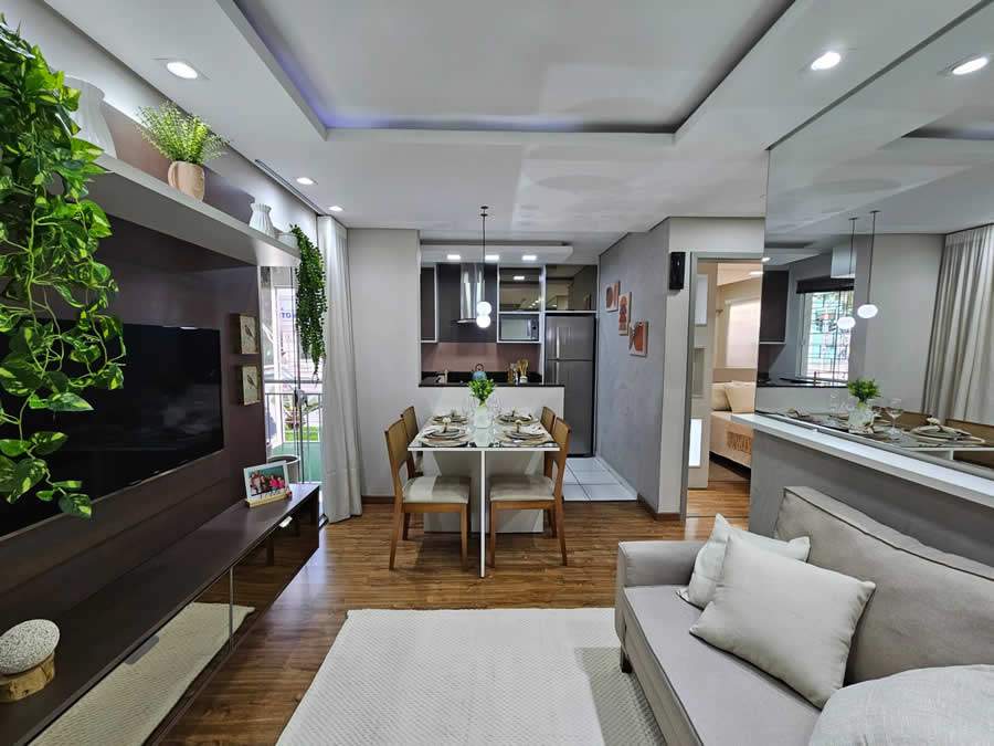 Apartamentos compactos deixam de ser tend&ecirc;ncia e viram padr&atilde;o entre jovens compradores - Divulga&ccedil;&atilde;o Lyx