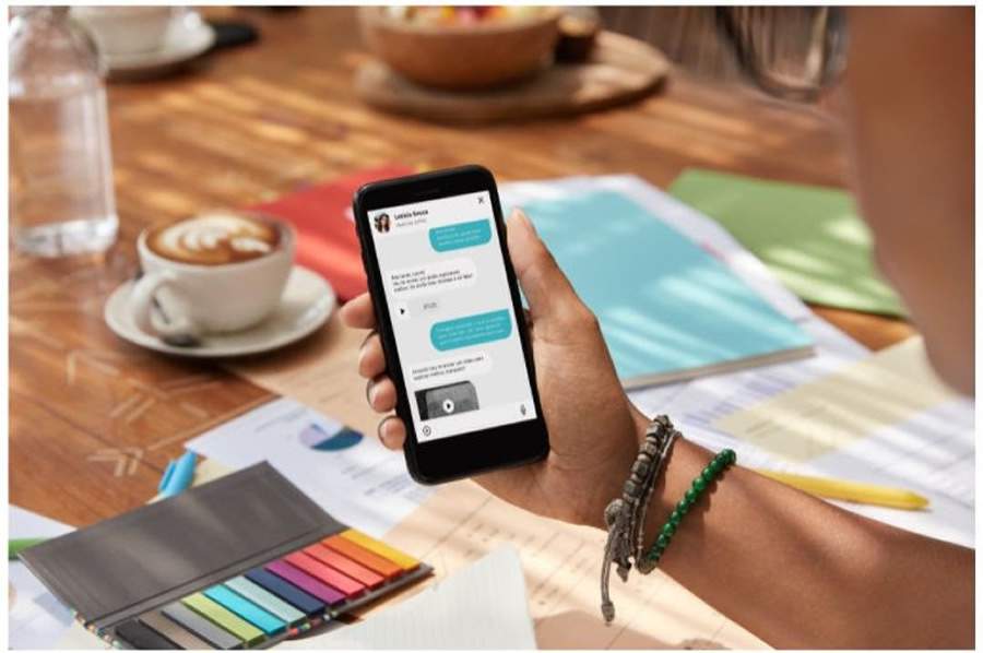 Interface do aplicativo TutorMundi, que conecta tutores e estudantes do ensino básico. Crédito: divulgação.