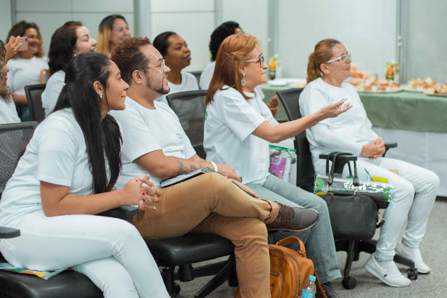 Foto: alunos da turma de 2018