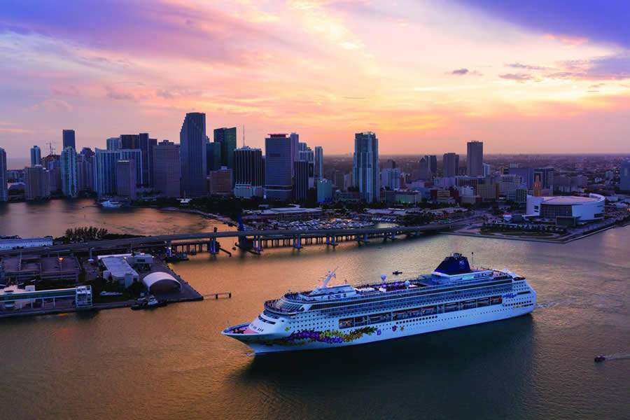 Norwegian Sky_Aerial - Miami