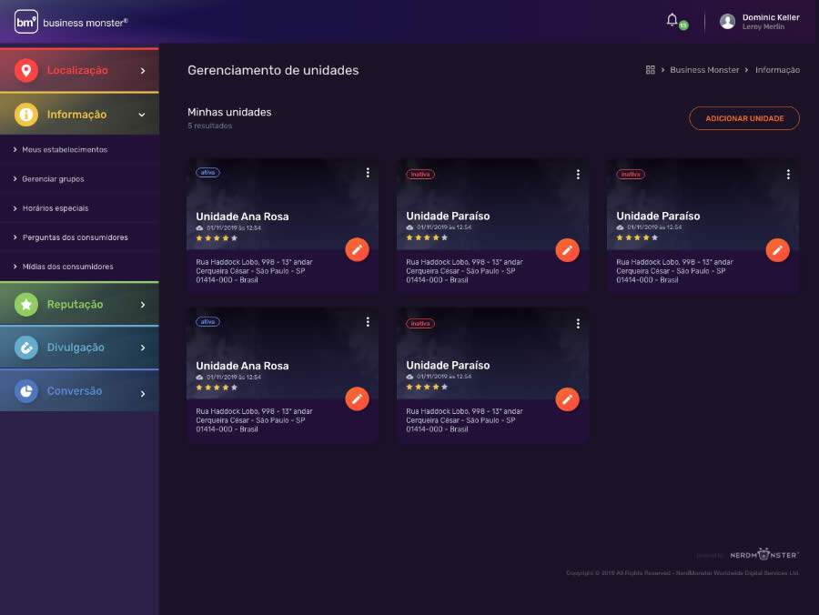 Plataforma que resolve a presen&ccedil;a digital e o marketing local para PMEs &eacute; lan&ccedil;ada no pa&iacute;s com recursos antes s&oacute; acess&iacute;veis &agrave;s grandes redes de varejo