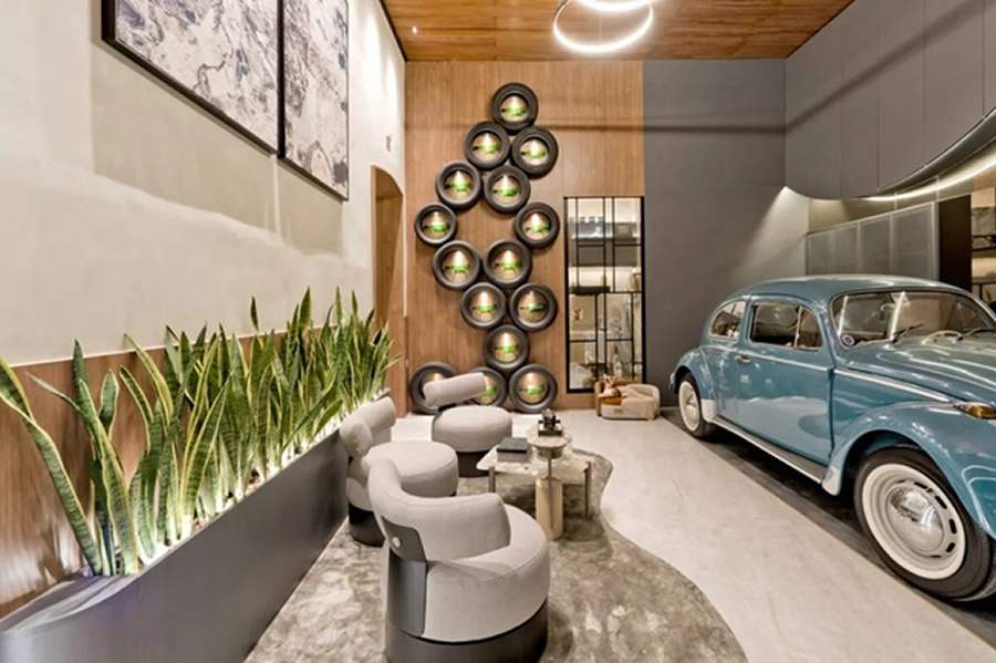 Lounge do Carro, CasaCor Bahia. Divulgação: Epson