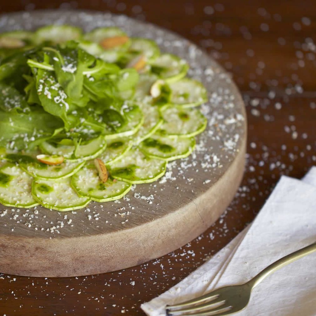 Receitas f&aacute;ceis e saud&aacute;veis para o dia a dia: Carpaccio de Abobrinha