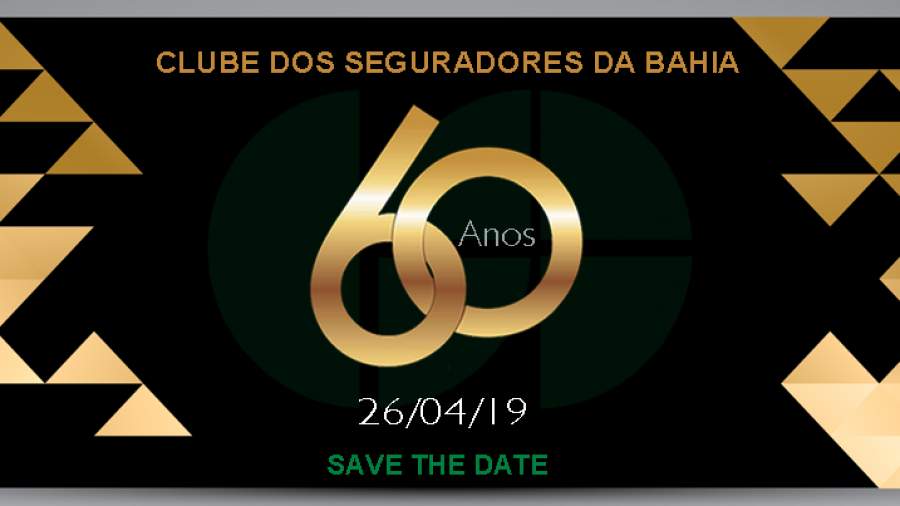 Clube dos Seguradores da Bahia completará 60 anos de atividades ininterrupta