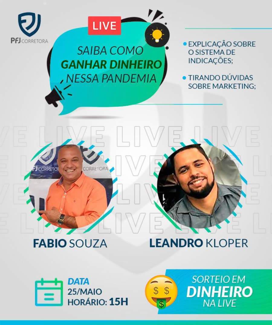 PFJ Assessoria e Corretora de Seguros promove webinar no Zoom