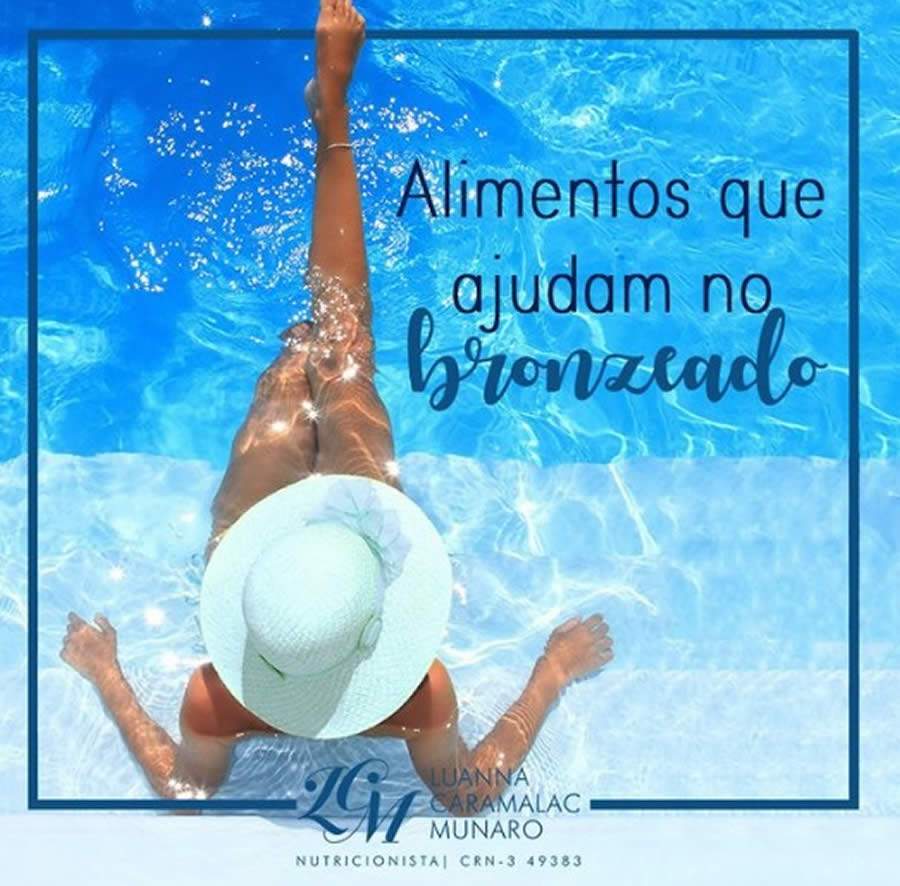 Ver&atilde;o: saiba o que comer com sa&uacute;de para se bronzear