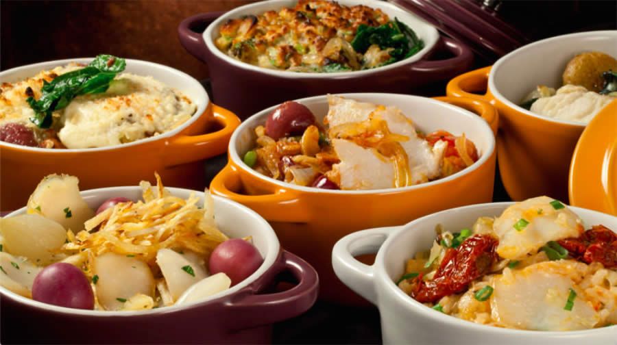 Legenda: Diversas formas de apresentação do bacalhau