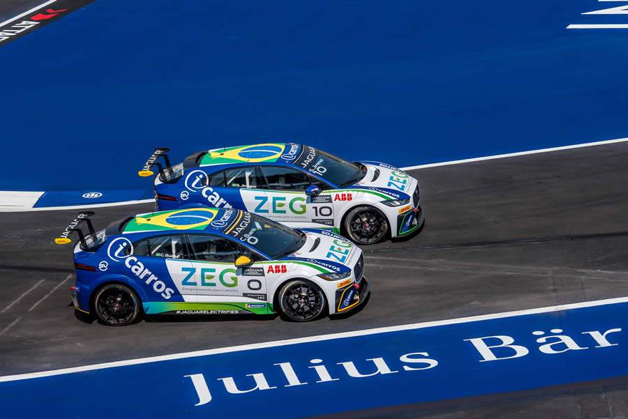 Maratona em Berlim: Jimenez e Cac&aacute; Disputam T&iacute;tulo do Jaguar I-Pace Etrophy com 7 Corridas em 9 Dias