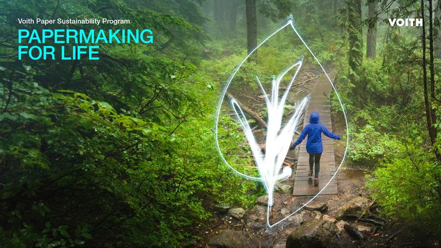 Vestimentas e revestimentos de rolos sustent&aacute;veis da Voith garantem significativas economias de custos e energia
