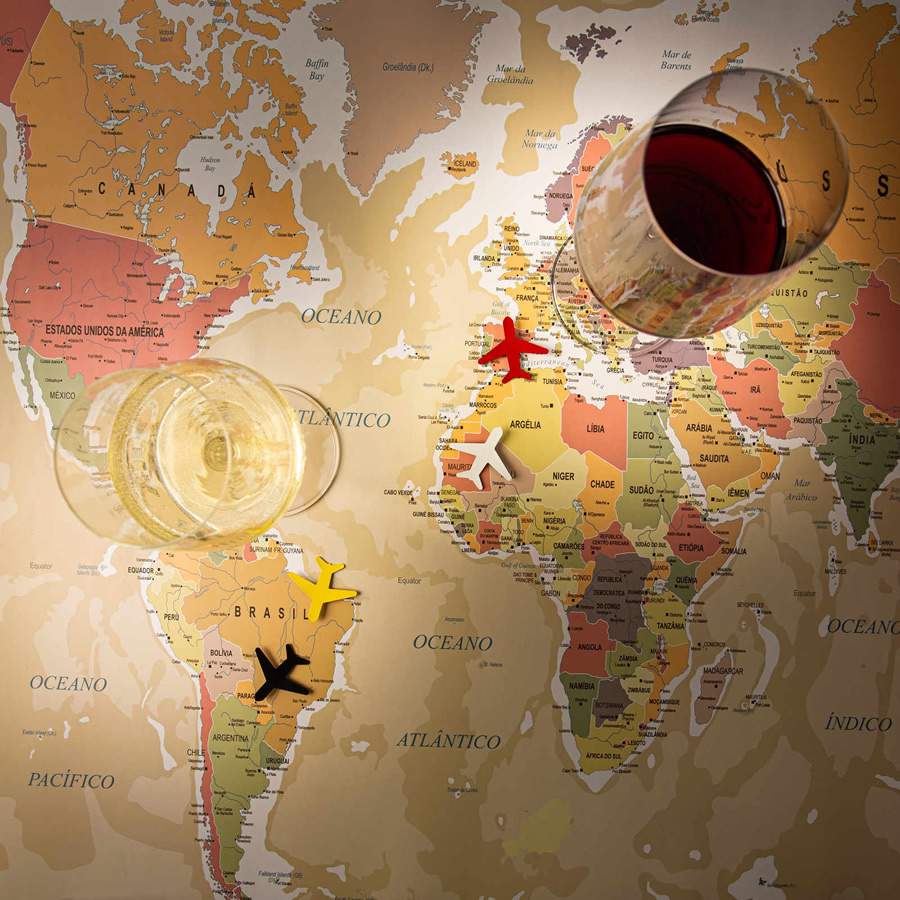 Conhecendo o mundo atrav&eacute;s dos vinhos