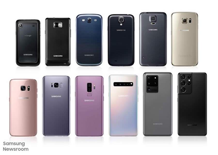 Uma breve hist&oacute;ria da tecnologia das c&acirc;meras da linha Galaxy S