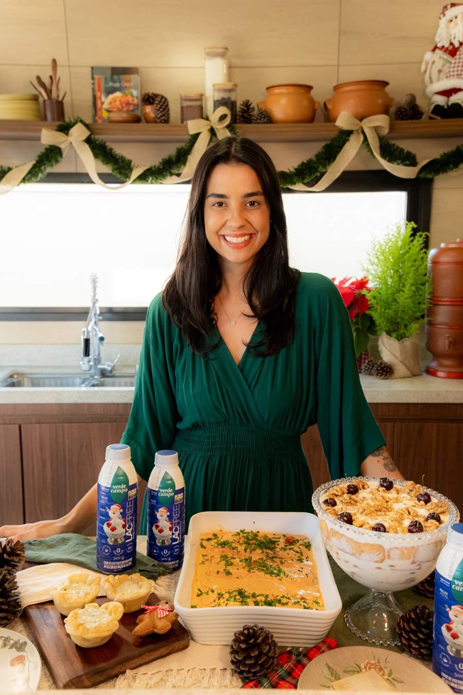 Ceia de Natal Verde Campo - Cr&eacute;dito Divulga&ccedil;&atilde;o