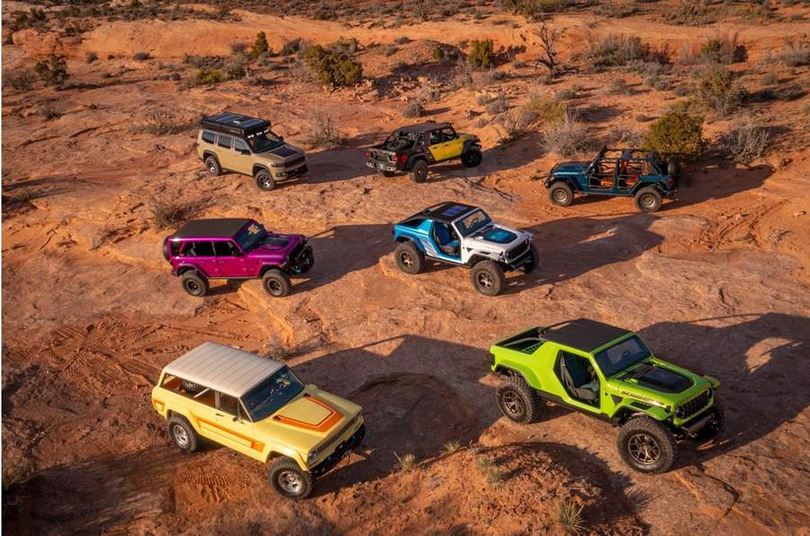 Jeep&reg; apresenta novos carros-conceito nas trilhas do 57o Easter Jeep Safari&trade;