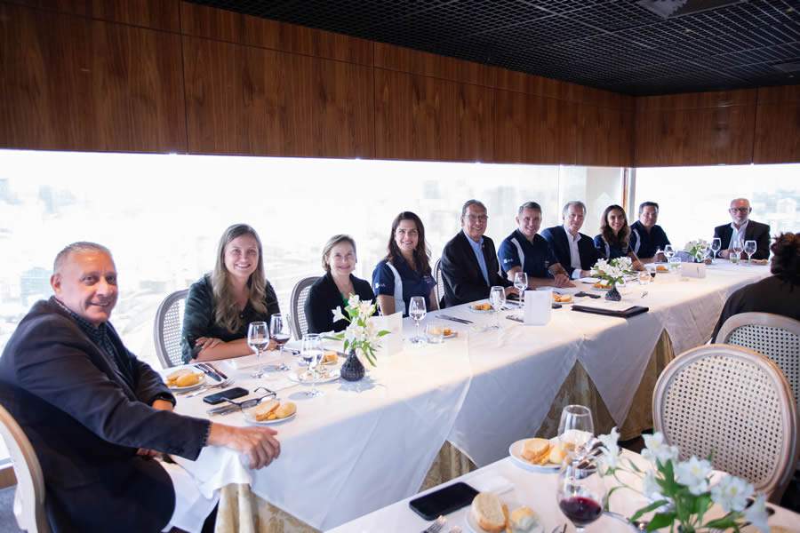 Almoco Aconseg-SP e Allianz