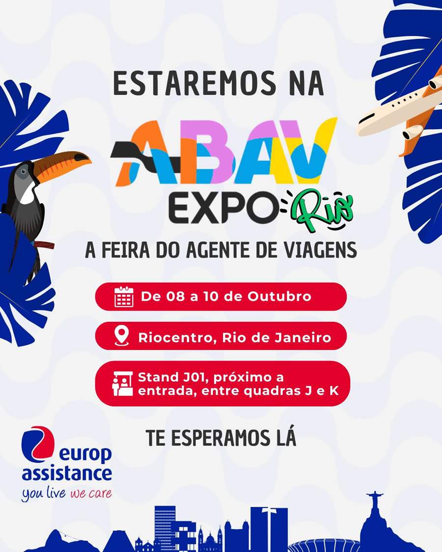 Europ Assistance Brasil destaca Telemedicina e Prescrição Médica Internacional na ABAV Expo 2025