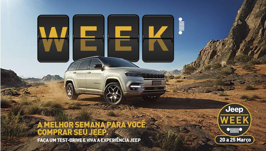 Jeep&reg; Week: uma semana de ofertas e condi&ccedil;&otilde;es especiais