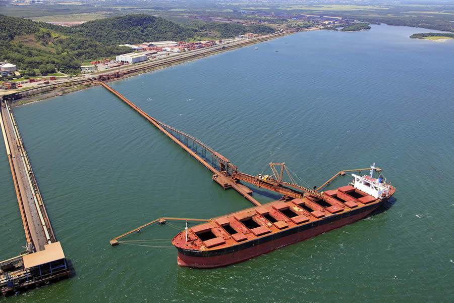 Porto de Itaguaí registra aumento de 60,8% na movimentação da CPBS - Vale