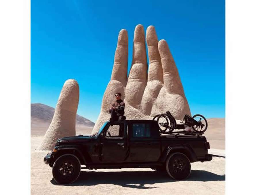 Toda a ess&ecirc;ncia da Jeep&reg;: Fernando Fernandes e a picape Gladiator se aventuram pela Argentina e Chile