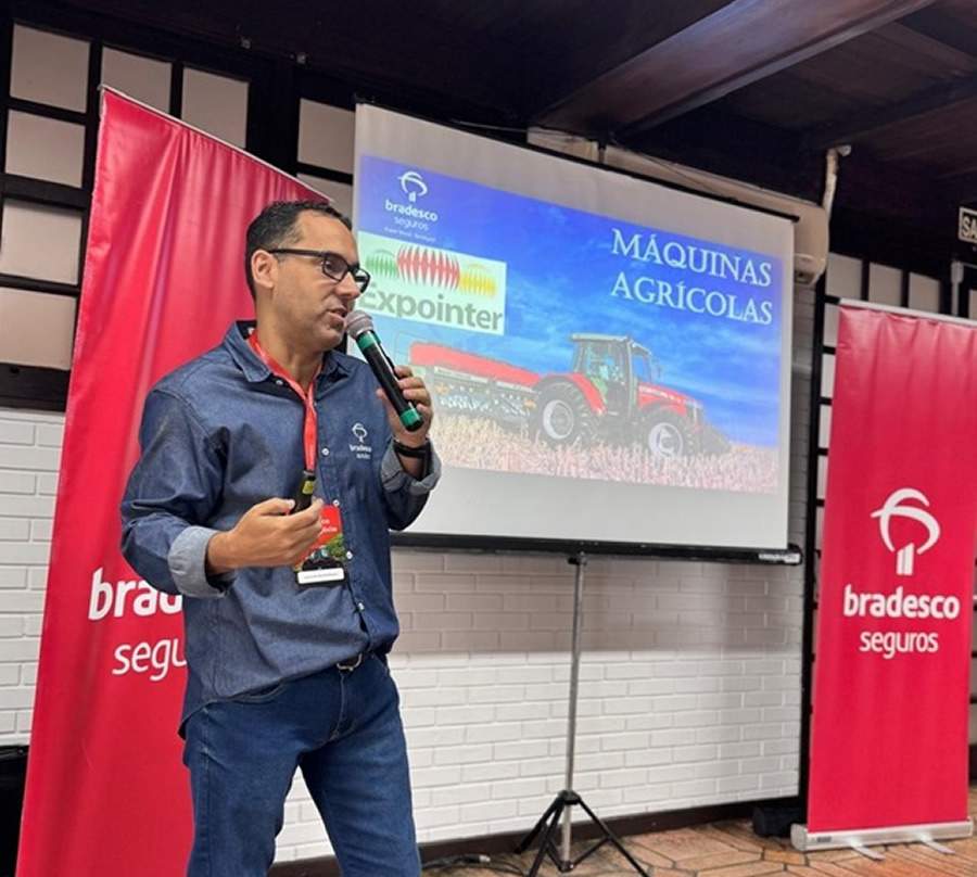 Equipe da Bradesco Seguros esteve presente na Expointer