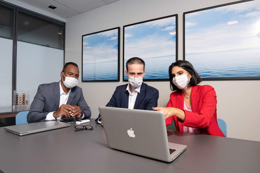 Coworkings absorvem demanda crescente de empresas que optaram pelo trabalho h&iacute;brido - Cr&eacute;dito: Cleiby Trevisan