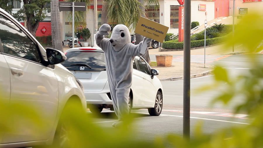 Campanha foca no transito em Americana