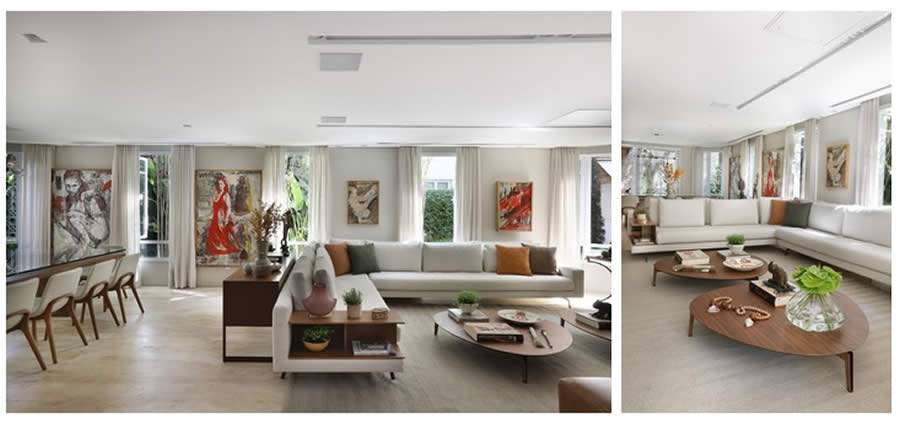 A introdu&ccedil;&atilde;o de janelas para aumentar a entrada de ilumina&ccedil;&atilde;o ambiente e a integra&ccedil;&atilde;o dos espa&ccedil;os est&atilde;o entre as solu&ccedil;&otilde;es para este projeto assinado por Roberta Iervolino, &agrave; frente da Figa Arquitetura | Fotos: Mariana Orsi