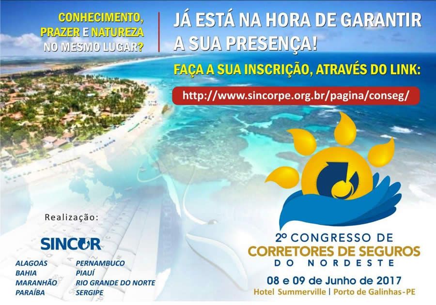 2º Congresso de Corretores de Seguros do Nordeste