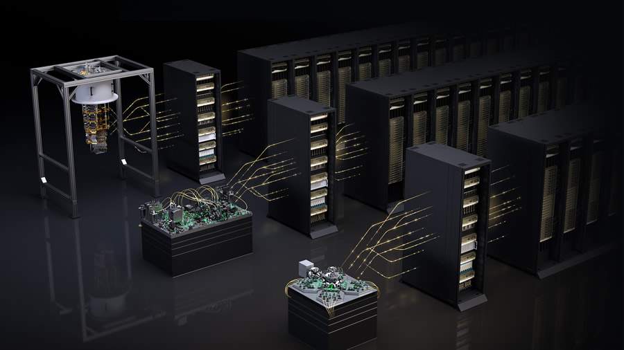 NVIDIA anuncia NVQLink para conectar computação quântica e de GPU a 17 construtores quânticos e nove laboratórios científicos