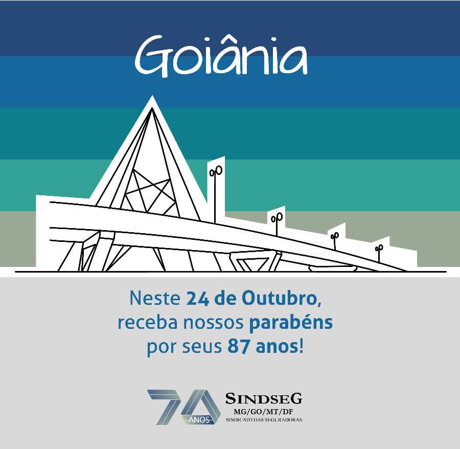 Goi&acirc;nia: 87 anos