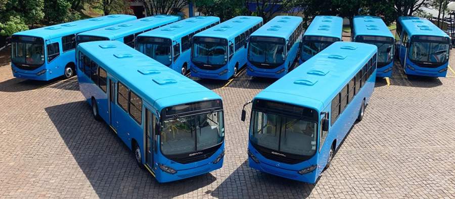 Mercedes-Benz e Comil exportam &ocirc;nibus para G&acirc;mbia pela primeira vez