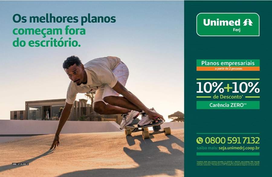 Campanha Unimed Ferj_A vida está nos planos fora do trabalho