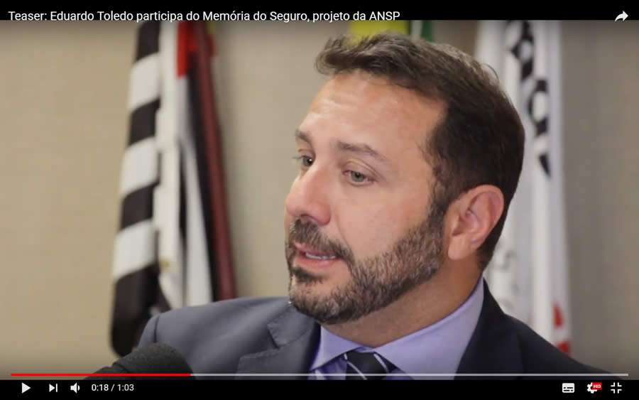 Vice-Presidente da ABECOR-Re participa do projeto Mem&oacute;ria do Seguro Brasileiro