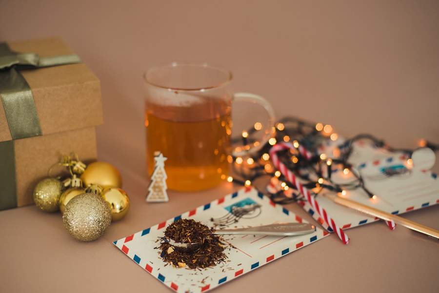 Ch&aacute; &eacute; op&ccedil;&atilde;o original e saud&aacute;vel de presente para o Natal