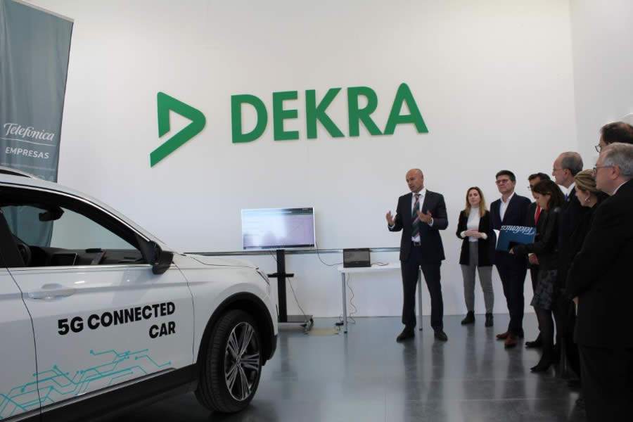DEKRA abre laboratório de pesquisa e desenvolvimento 5G com a Telefónica