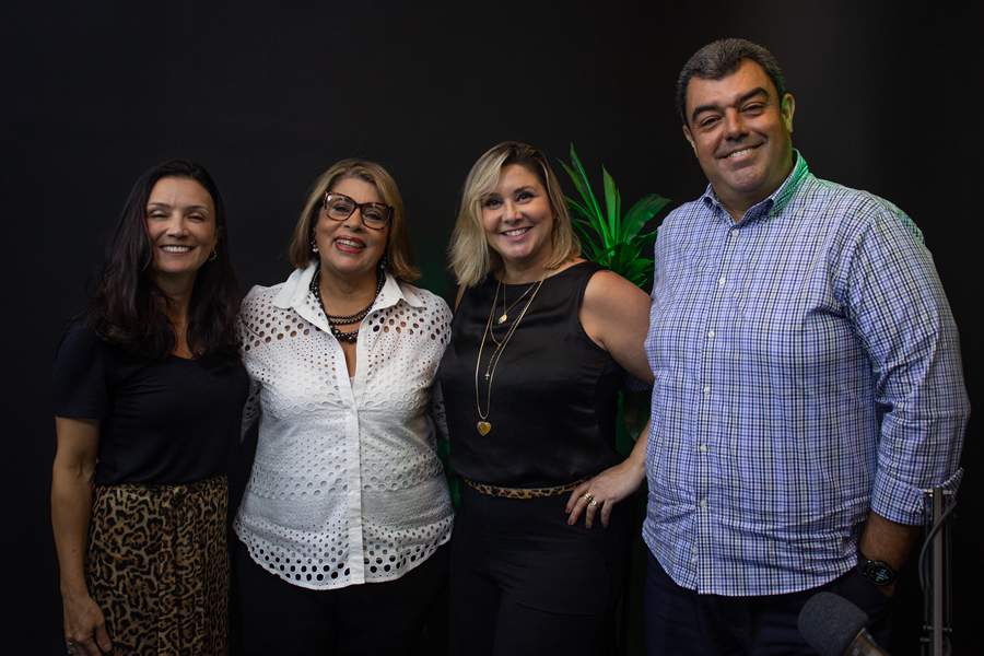Da esquerda para direita: Patricia Disconsi (SulAm&eacute;rica); F&aacute;tima Monteiro; Dayse Magesti e Marco Marques (Diretoria CCS-RJ) &ndash; Foto: Divulga&ccedil;&atilde;o