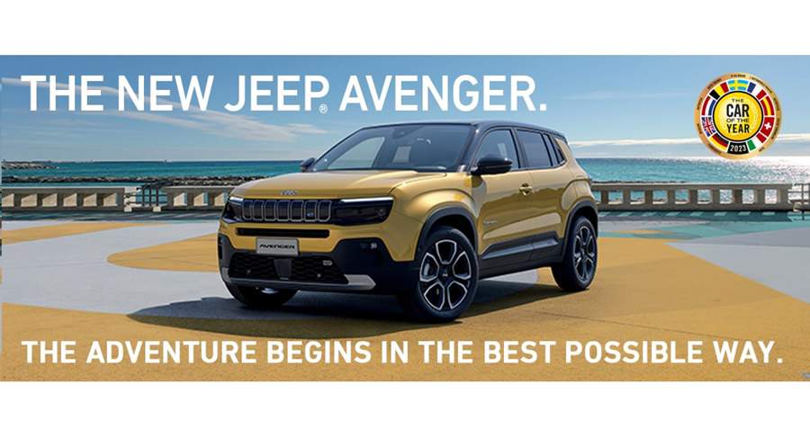 Jeep&reg; Avenger &eacute; eleito o &ldquo;Car of the Year 2023&rdquo; na Europa