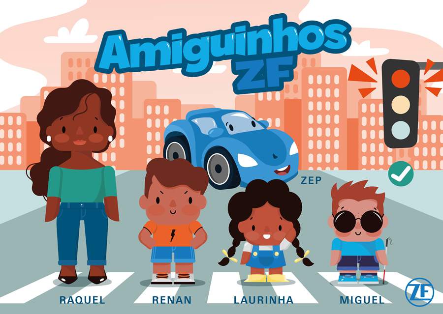 ZF lan&ccedil;a iniciativa in&eacute;dita sobre tecnologia, seguran&ccedil;a e mobilidade para o p&uacute;blico infantil