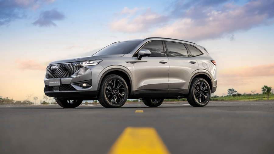 H&iacute;brido GWM Haval H6 &eacute; o mais vendido no Pa&iacute;s no acumulado de maio a julho, somando 2.882 unidades