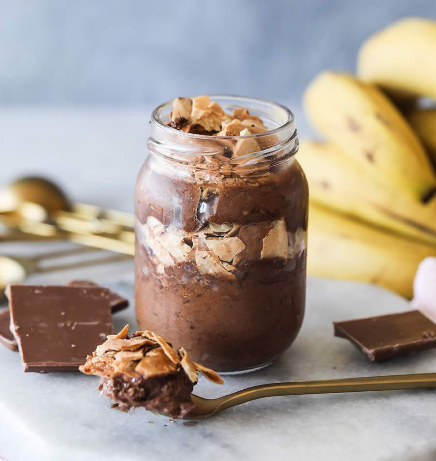 Mousse de chocolate crocante - Divulgação Jasmine Alimentos