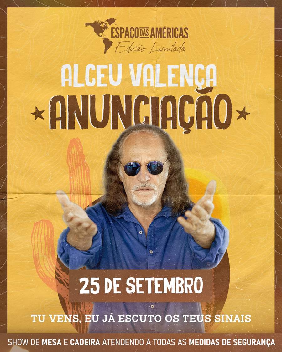 Alceu Valen&ccedil;a - Divulga&ccedil;&atilde;o