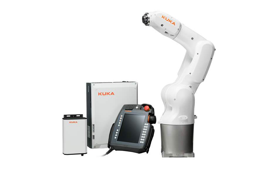 KUKA lan&ccedil;a rob&ocirc; compacto com m&aacute;xima performance