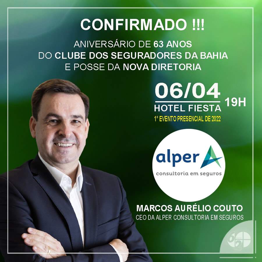 Confraria do Clube dos Seguradores da Bahia realiza primeiro evento de 2022