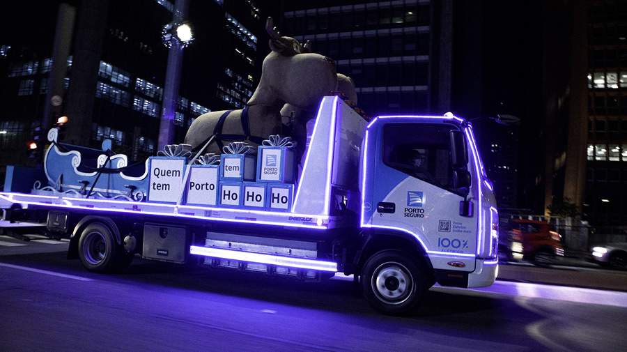 A&ccedil;&atilde;o in&eacute;dita da Porto Seguro leva a magia do Natal para as principais avenidas de S&atilde;o Paulo