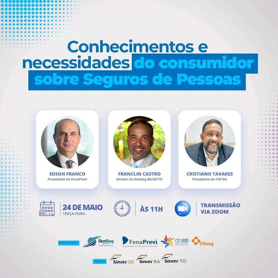 Webinar: Conhecimentos e Necessidades do Consumidor sobre Seguros de Pessoas