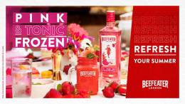 Beefeater & Tonic Frozen: o gin mais premiado do mundo* lança versões ainda mais refrescantes do gin tônica para o verão